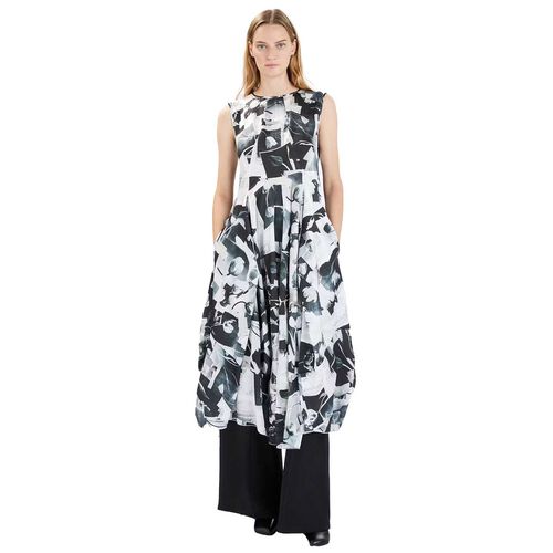 High Sparky Print Dress